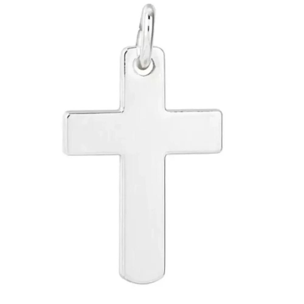 Cross Silver Charm